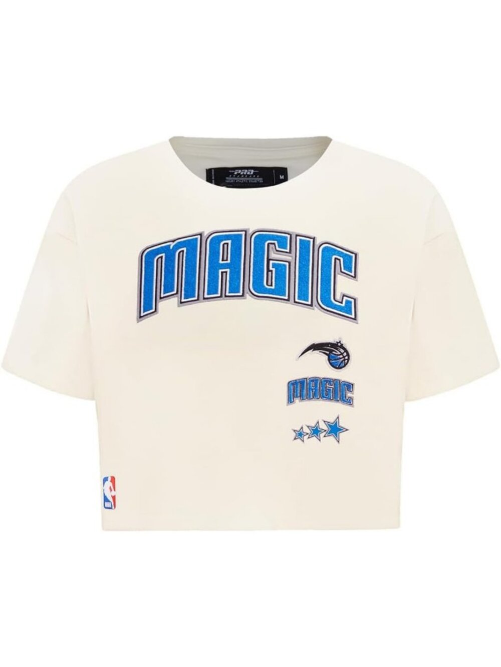 Retro Women's Cotton Short Sleeve Boxy Tee - NBA Inspired Classic Style